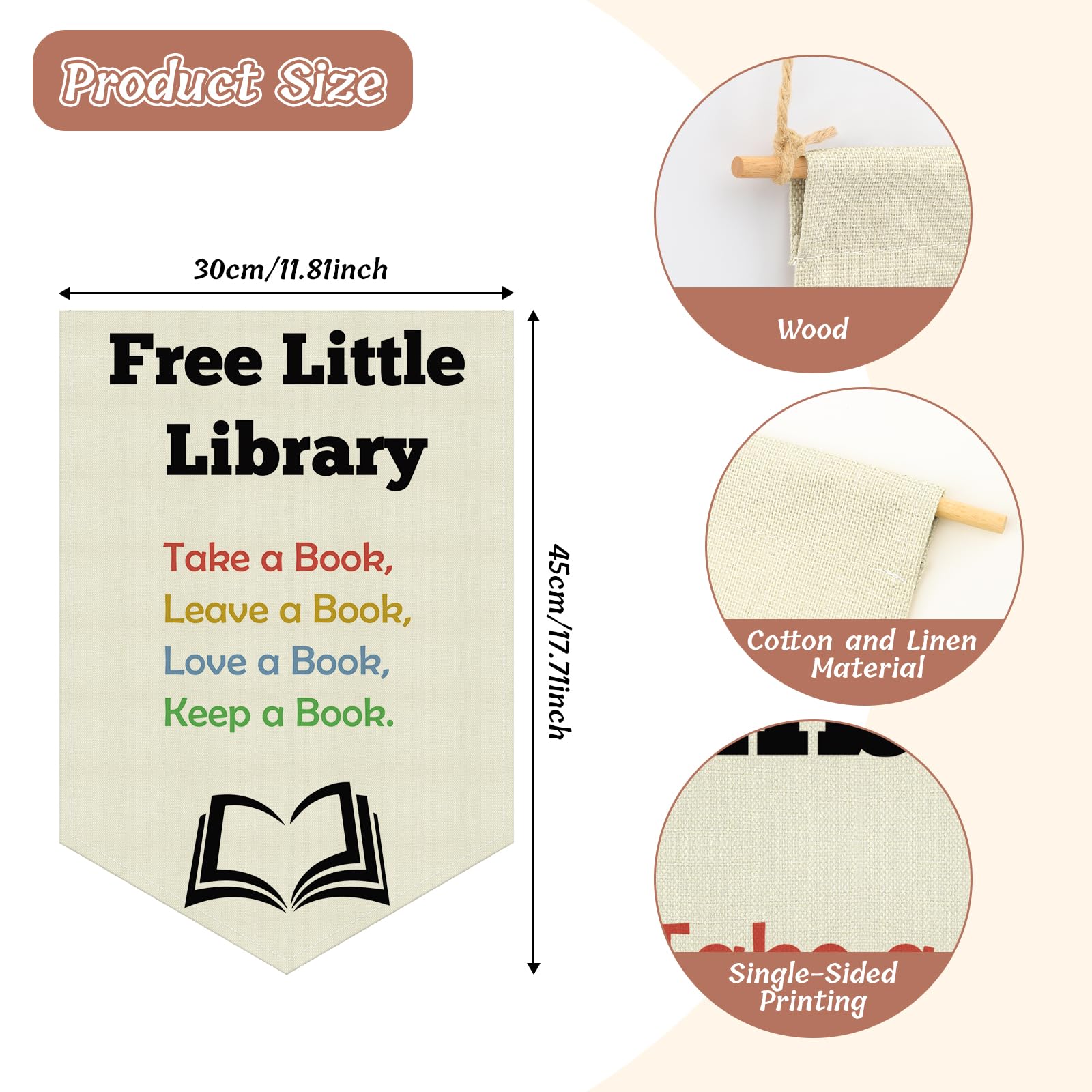 Reading Corner Decor Reading Room for Classroom Read Corner Decor Book Lover Gift Bookshelf Wall Hanging Flag Banner for School Kids Room Nursery Playroom Wall Banner Christmas Birthday Gifts