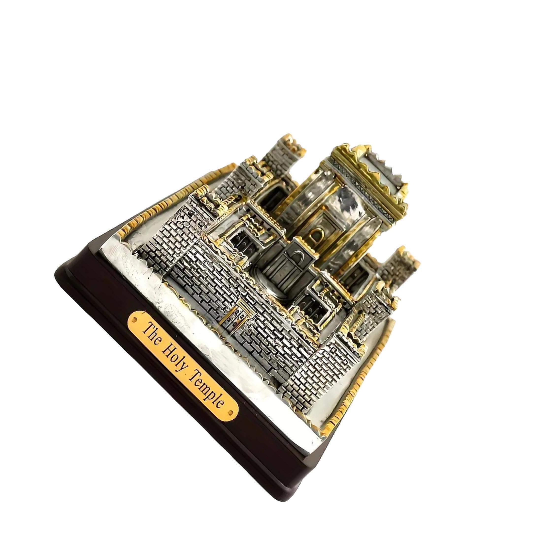 TWISAXC Artistic Table Centerpiece Holy Temple Model Delicate Home Decor Sculpture Religious Figurine Table Centerpiece Living Room And Not Easy To Break.