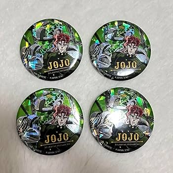 Amazon.co.jp: ジョジョ 花京院典明 クリスタライト缶バッジ