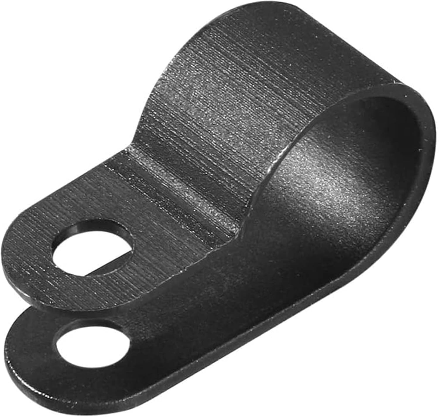 Metal Cable Clips，Wire Clips for Cables， 100pcs Nylon R-Type Cable Clamp Organizer Cord Clips for Wire Management 12.7mm Black