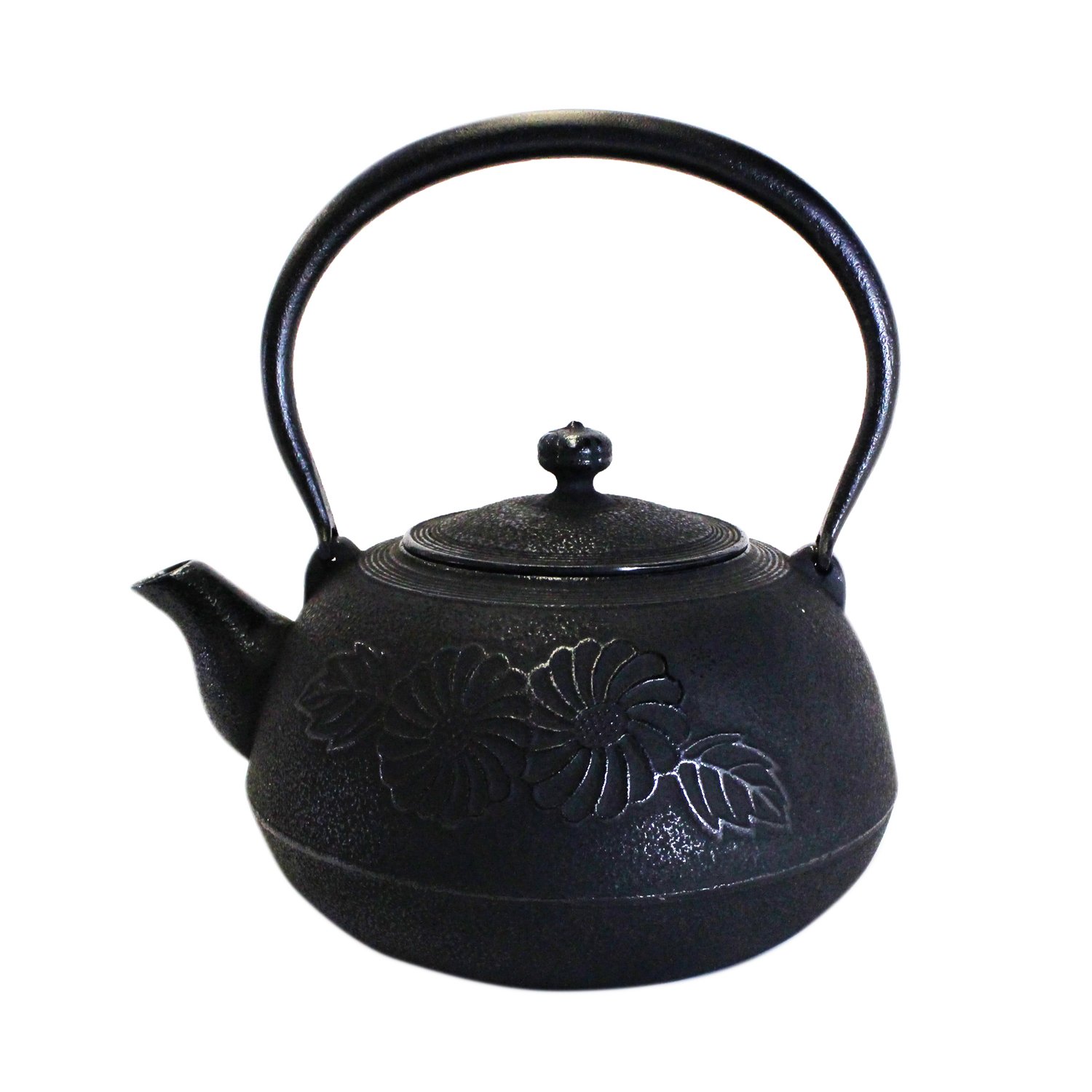 Amazon｜南部鉄器 鉄瓶 南部平丸菊 2.2リットル T-24｜鉄瓶 オンライン通販