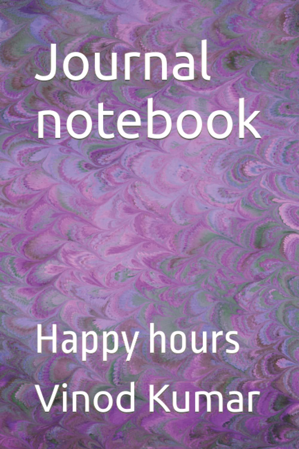 Journal notebook: Happy hours