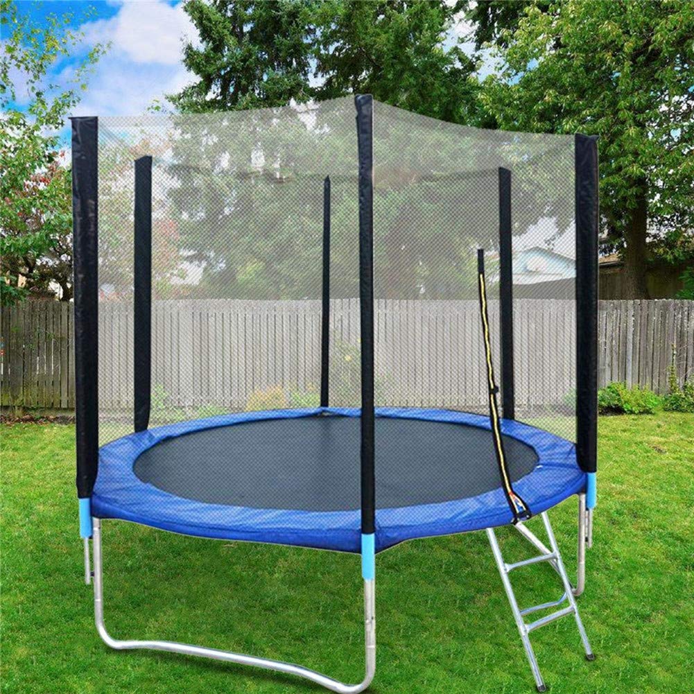 Extra dickes, blaues Schaumstoff-Sicherheitspad für Outdoor-Trampolin – Ersatzfeder für runde Rahmen, verbesserter Schutz für Kinder und Familie