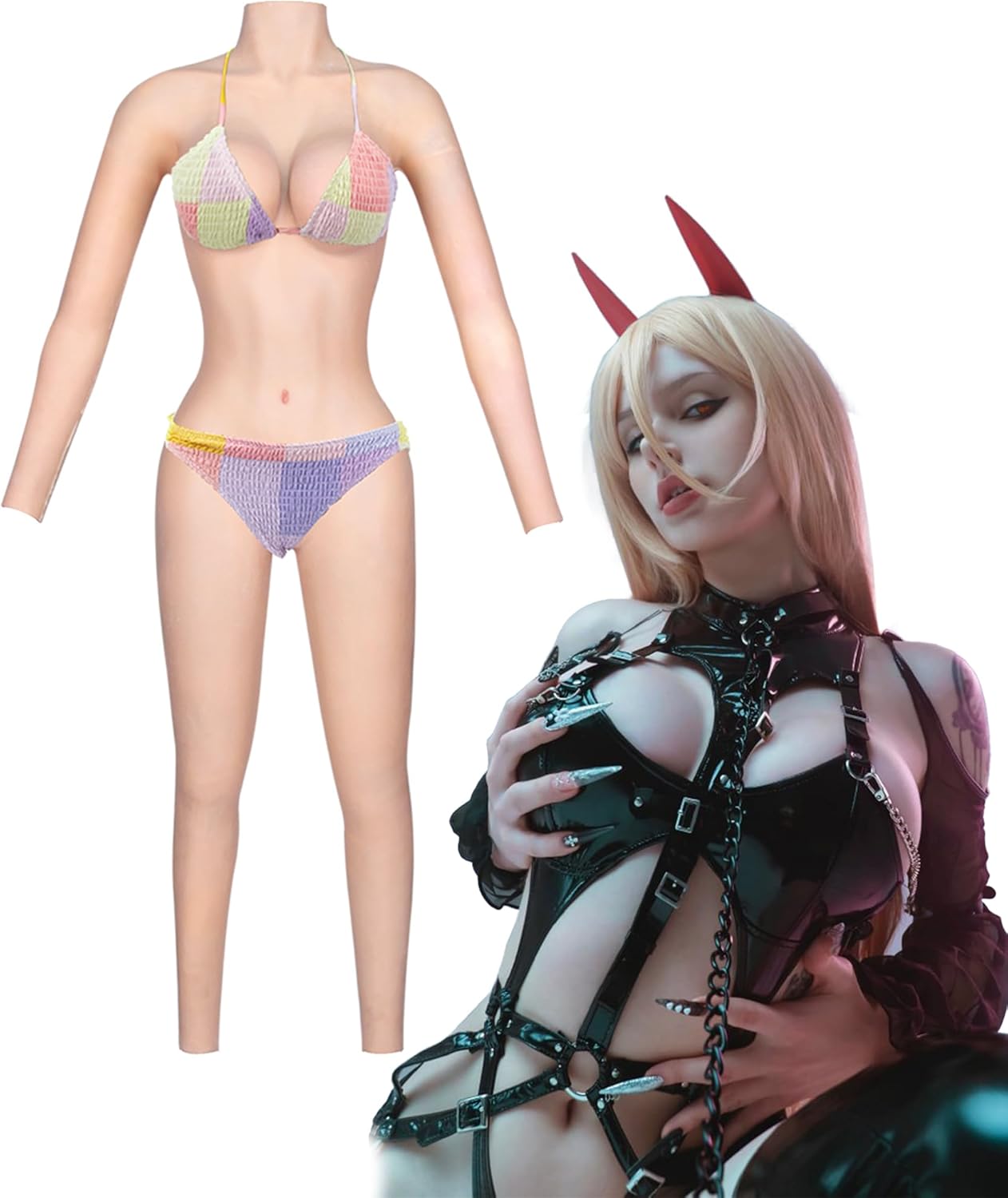 Silicone Bodysuit C-G Cup Whole Body Silicone Bodysuit For Crossdressers Drag Queen Transgender