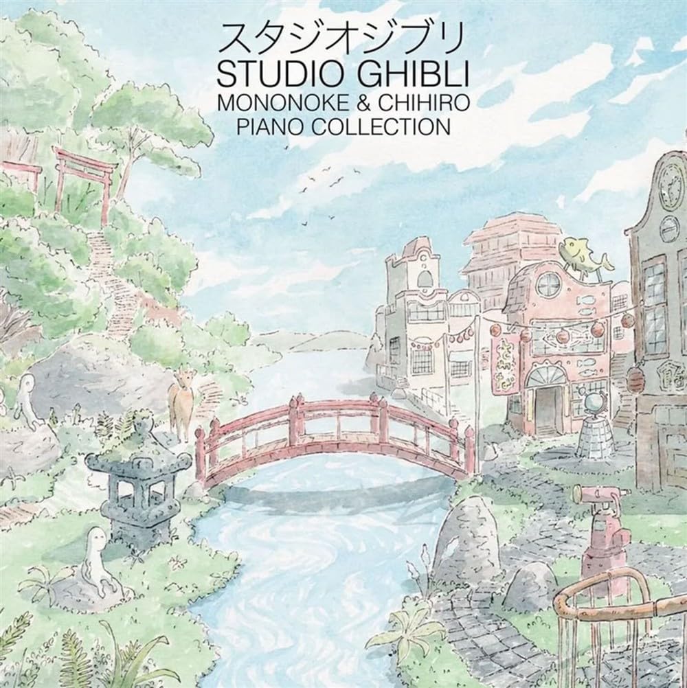 STUDIO GHIBLI - MONONOKE & CHIHIRO PIANO COLLECTION