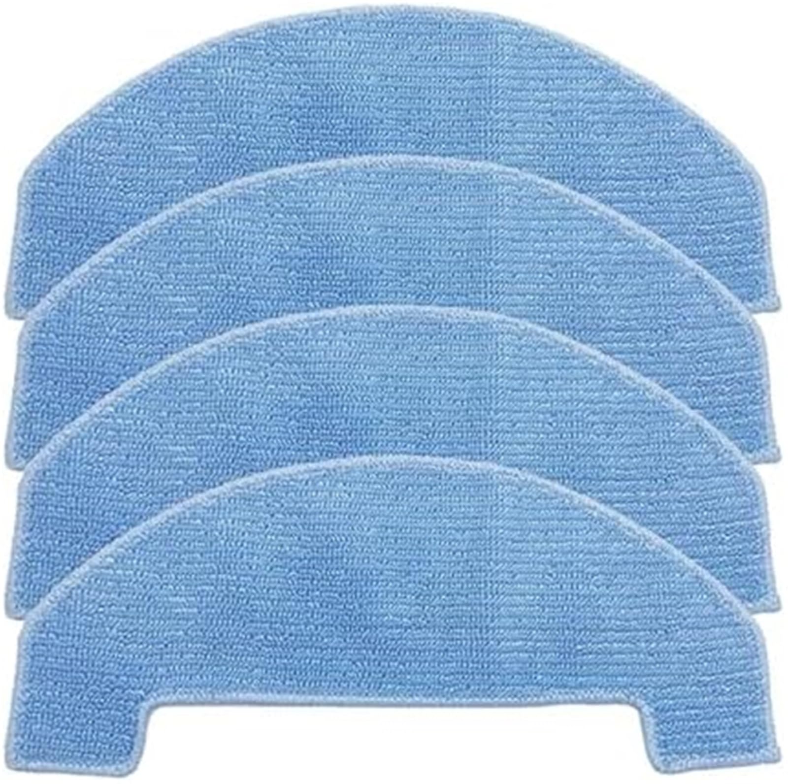 JINFOLI Robot Floor Washer Replacement 4/10Pcs Mop Cloths Compatible, for Ultenic D10 Robot Vacuum Cleaner Spare Replacement Parts Pad Cloth Sweeper Accessories Blue