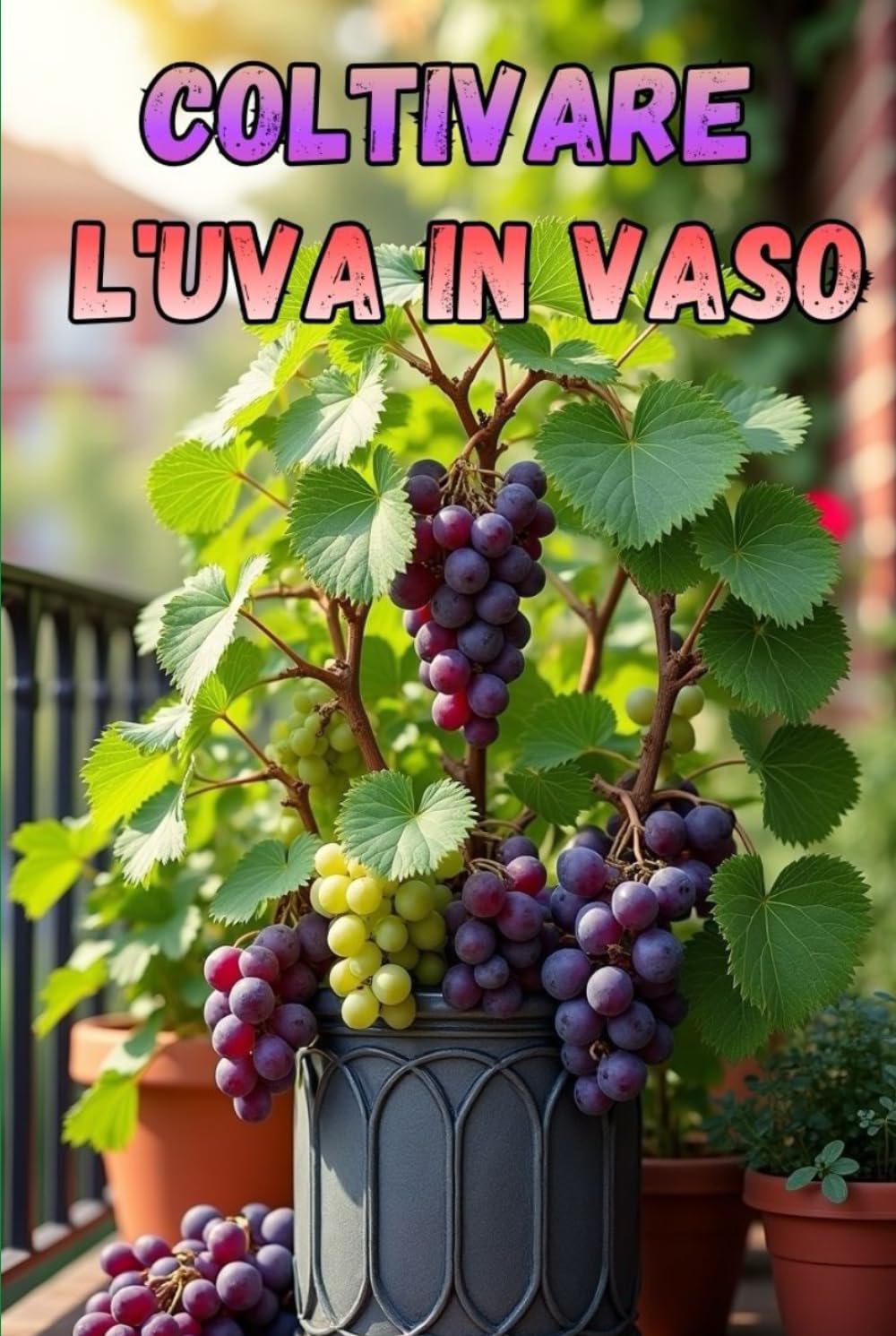 Coltivare l'uva in vaso: Coltivazione dell'uva in vaso passo dopo passo per principianti e dilettanti