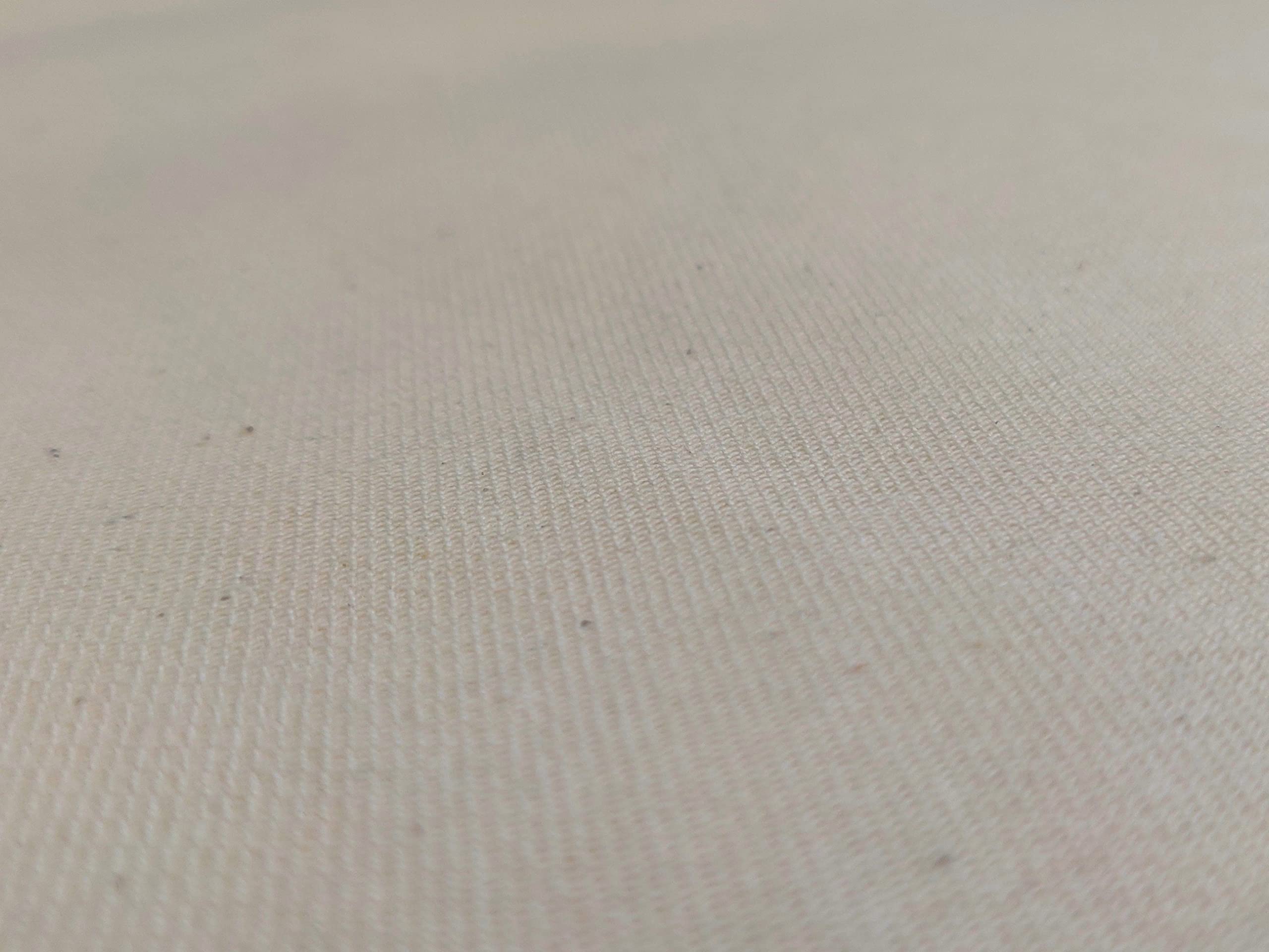 Loomstate Drill Cotton Calico Woven Fabric Material, Sample