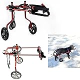 Adjustable+Dog+Cart+Fordable+Dog+Wheelchair+for+Back+Legs%2CAssist+Small+Pets+with+Paralyzed+Handicapped+Hind+Limbs+to+Recover+Their+Mobility+21-Size