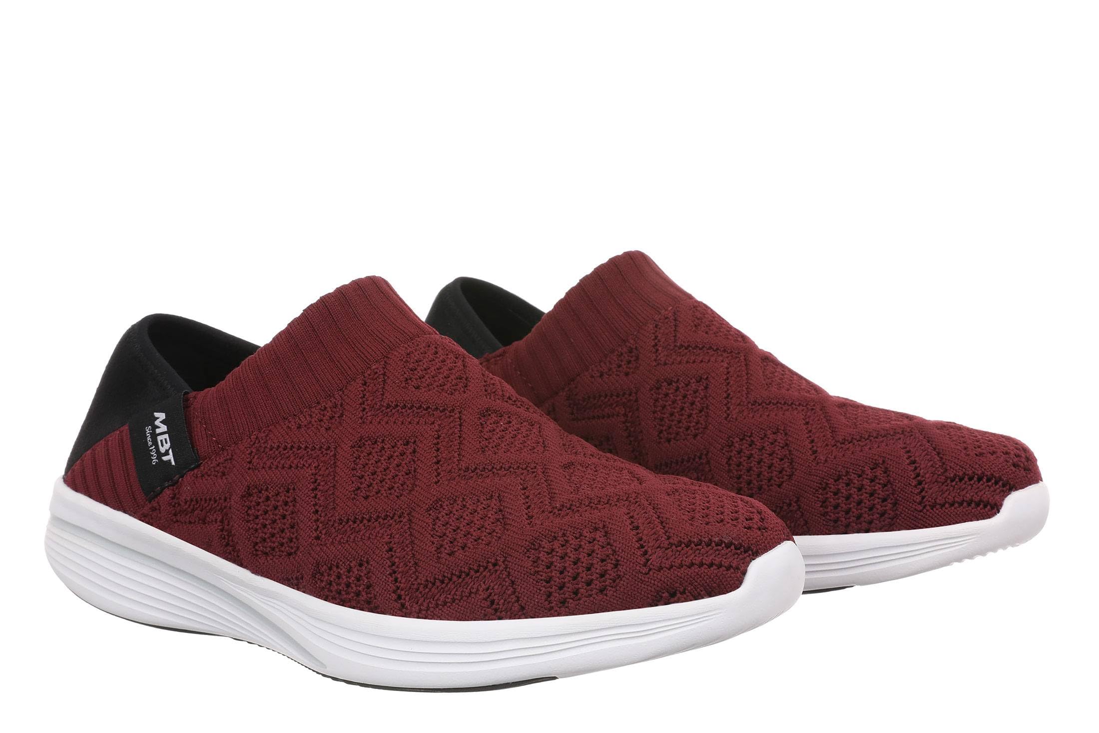 MBT M2600 Slip On Zapatillas de Deporte para Mujer sin Cordones. Deportivas Caminar Anatómicas y Cómodas. Calzado Fisiológico Confort y Estabilidad con Suela Curva. Sneakers Modernas.