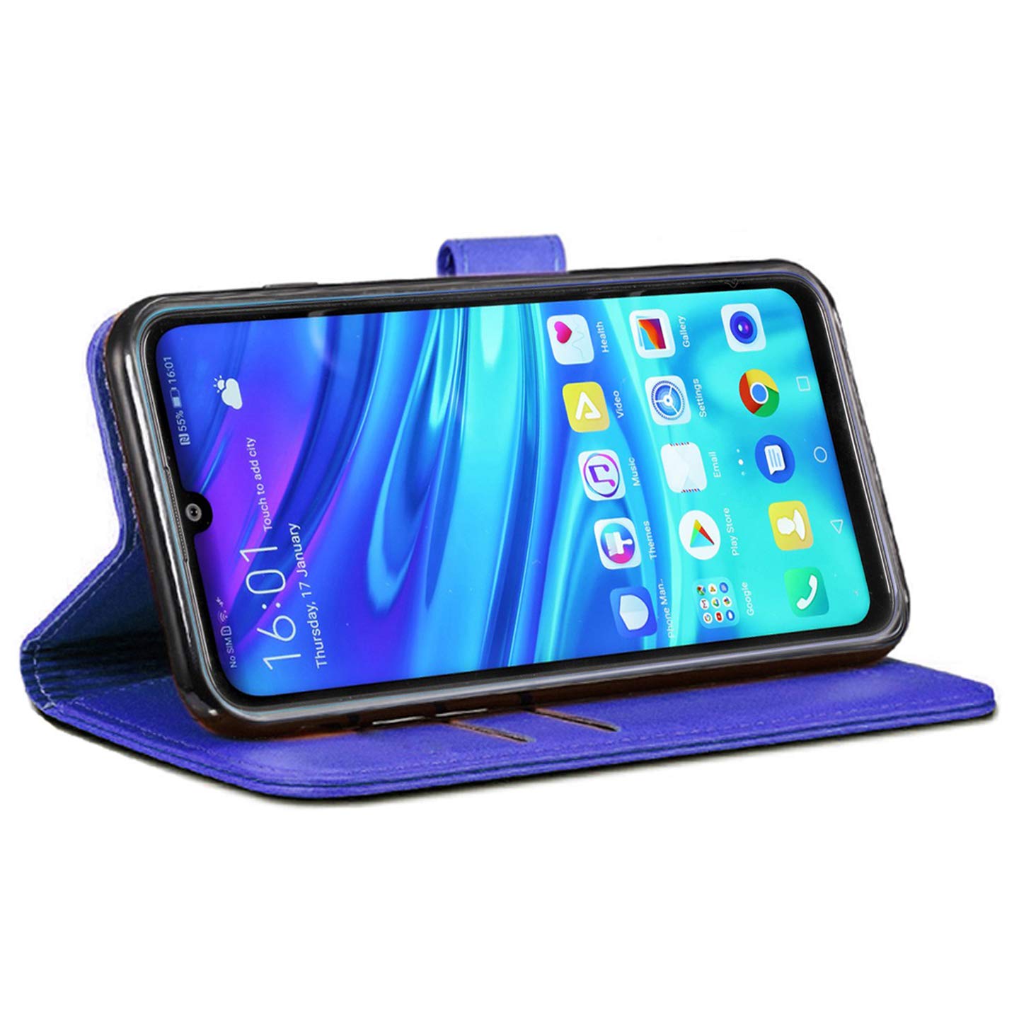 N NEWTOP Cover Compatibile per Huawei P Smart 2019 - Honor 10 Lite, Custodia TPU Clear Silicone Trasparente Slim Sottile Case Posteriore (per P Smart 2019 - Honor 10 Lite