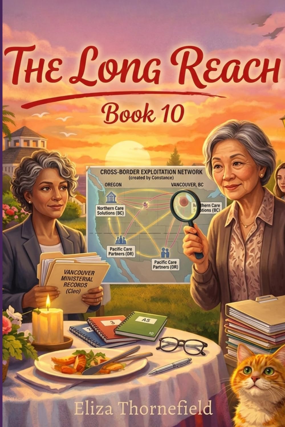 The Long Reach: A Senior Sleuth Cozy Mystery (Sunset Village Mystery Club)