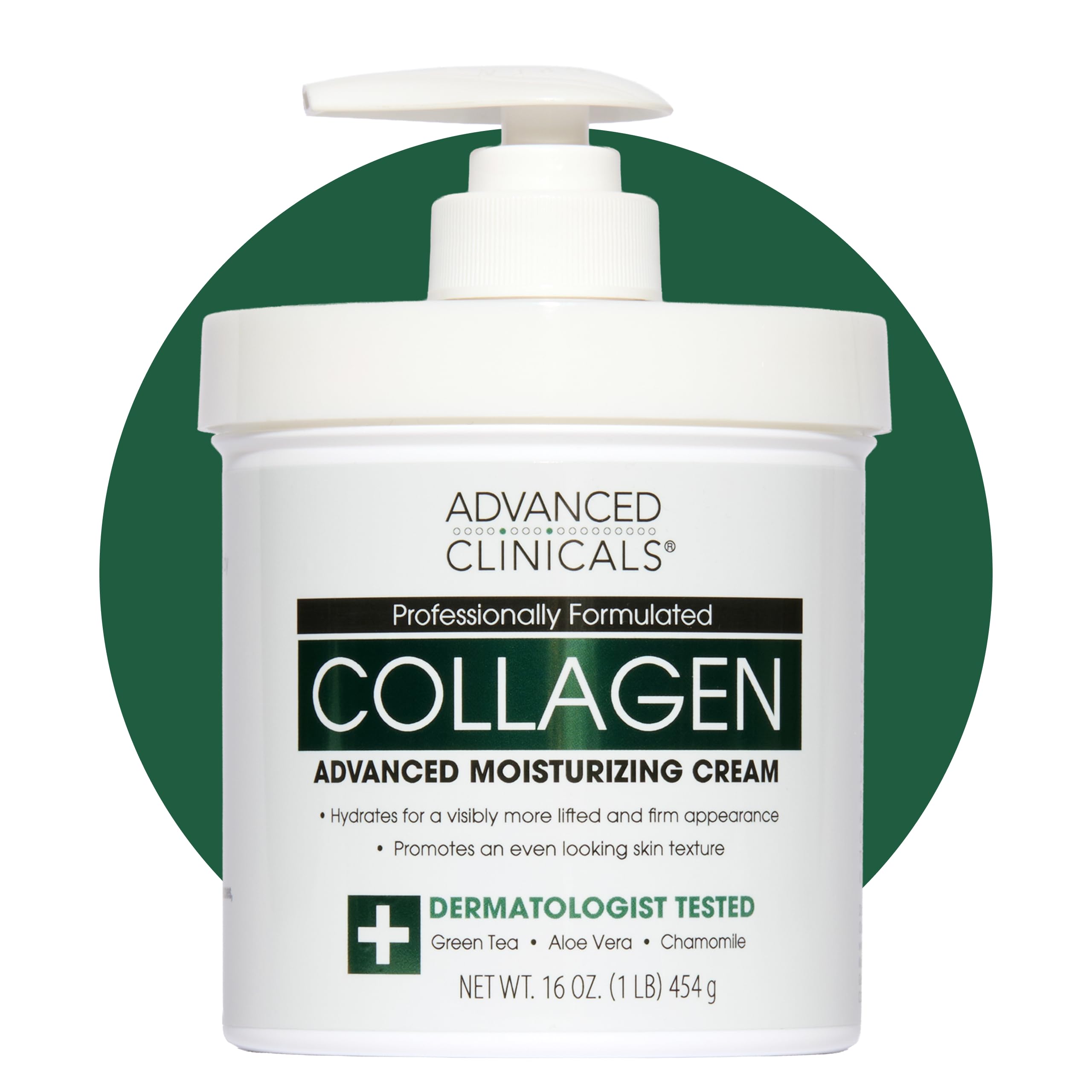 Collagen Skin Rescue Lotion - Hydrate, Moisturize, Lift, Firm. Great for Dry Skin (16oz)