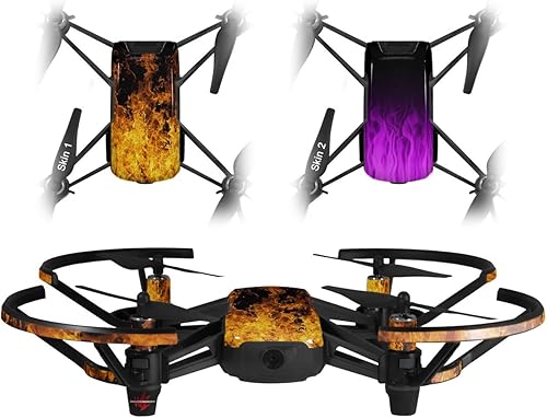 Skin Decal Wrap Pack 2 para DJI Ryze Tello Drone Open Fire DRONE no incluido