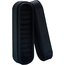 Velvet Small Multiple Ring Box Portable Organizer Display Storage