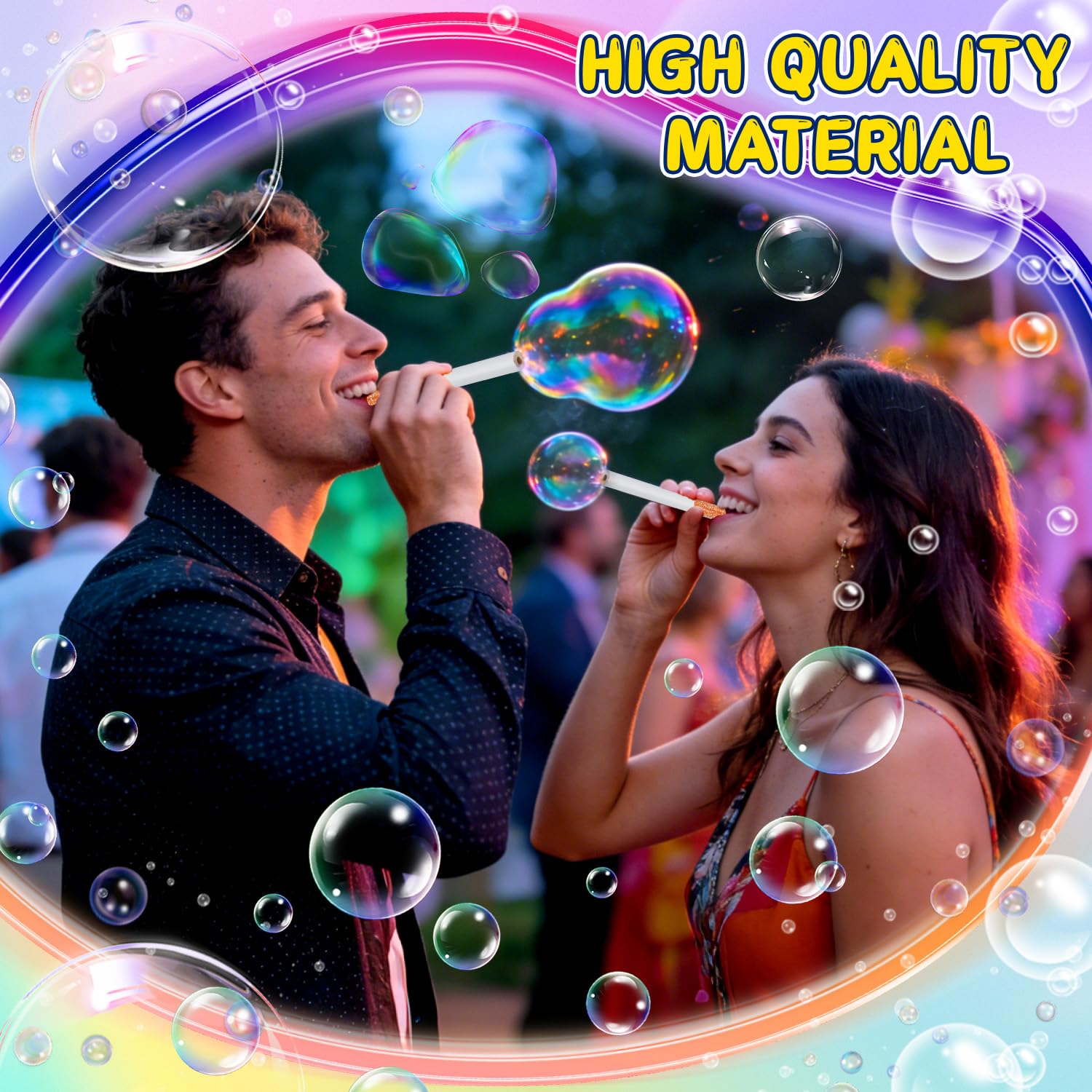 Seifenblasen Spielzeug, 4 Stück Bubble-Cigarettes Mini Seifenblasenbläser, Blowing Bubbles Seifenblasenmaschine, Lustige Bubble Sticks Spaßartikel für Party, Festival, Cosplay