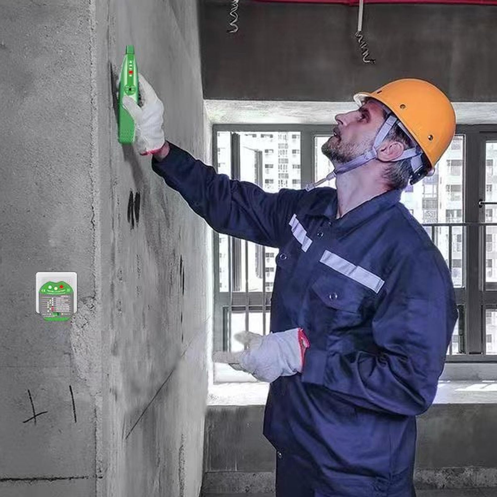 Leistungsschalter-Finder, Spannungsprüfer, GFCI-Steckdosentester-Kit, Elektrischer Spannungsdetektor, EU-Stecker