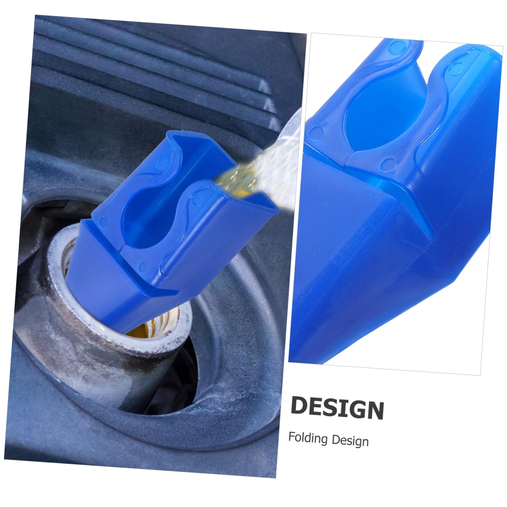 40pezzi Imbuto Flessibile Per Auto Con Tubo Estensibile Di Imbuto Per Carburante e Motore Design Sicuro e Pratico Per Rifornimento Senza Sprechi