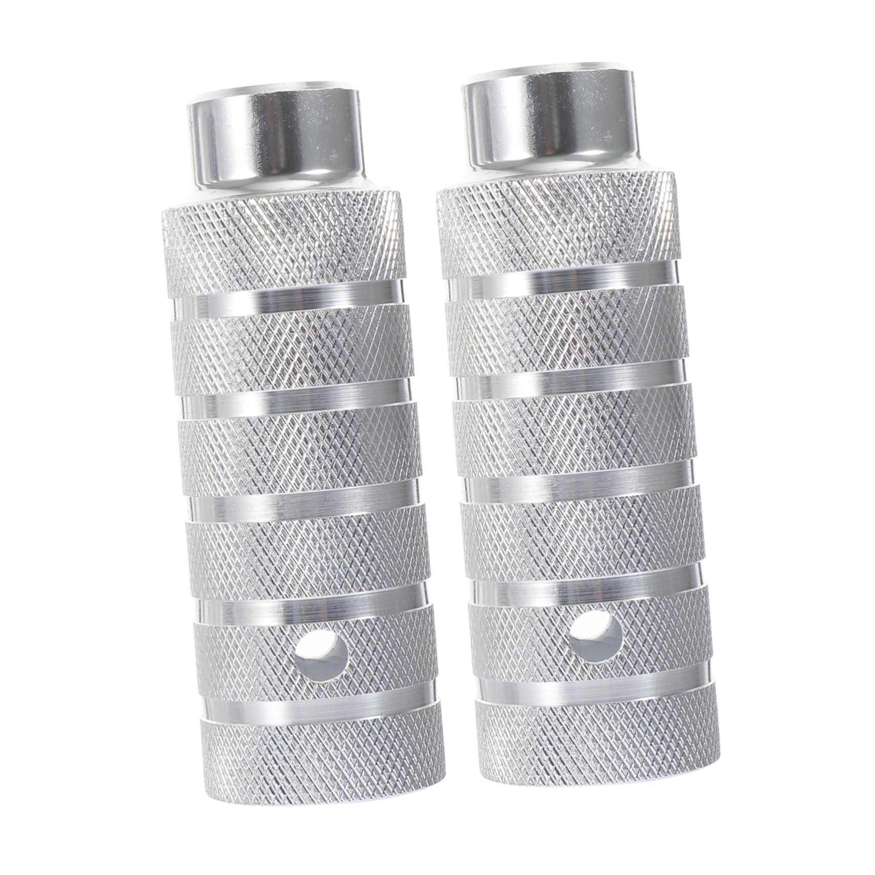 Gogogmee 1 Pair Bike Alloy Cylinder Foot Lever Mountain Bike Rear Axle Accessory Anti-Slip for Universal Bikes