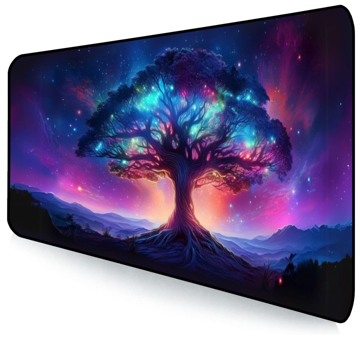 Tukzer Extended Gaming Mouse Pad/Desk Mat for Speed & Precision Operation, Non-Slip Rubber Base,Smooth Cloth Surface for Laser & Optical Mouse,Laptop,MacBook,Keyboard,Office 580x280mm(GD14-02)-picture-14