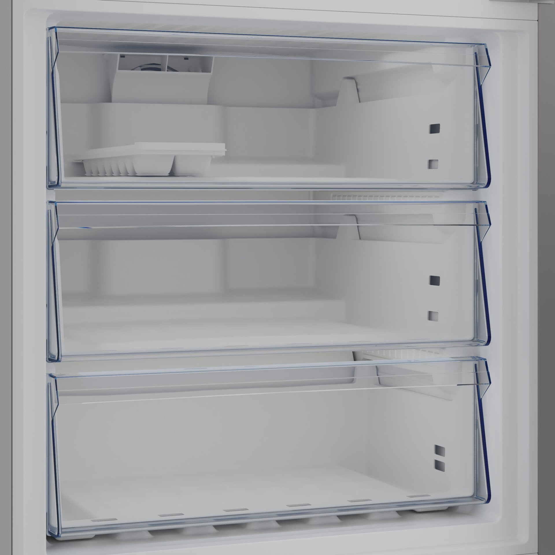 Beko B3RCNE564HXB frigorifero con congelatore Libera installazione 490 L E Argento