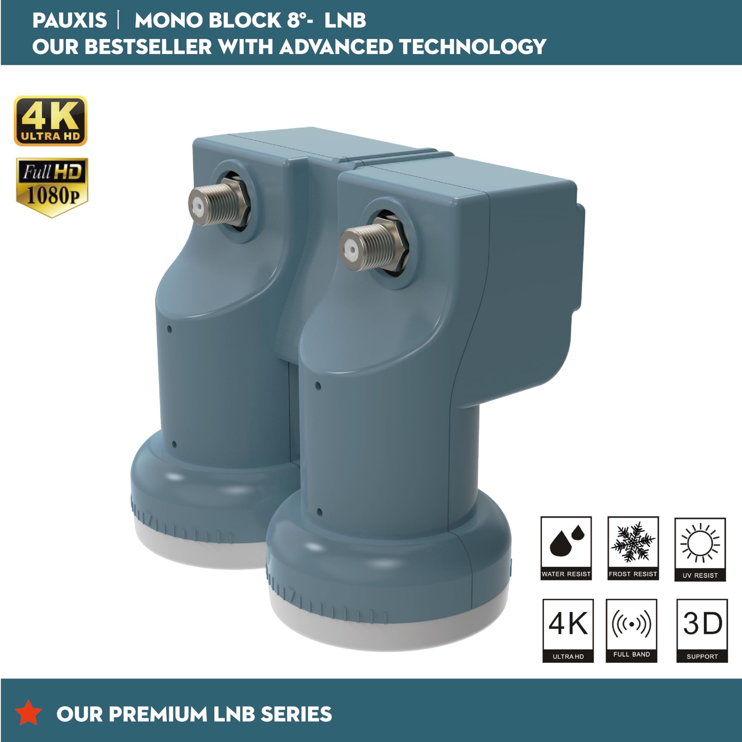 monobloque universal lnb mono8 grados