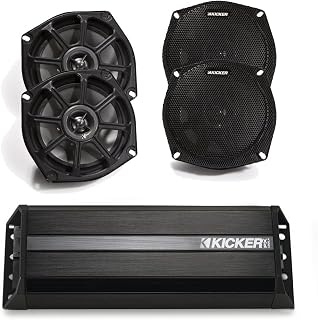 KICKER 10PS5250 5.25 in 2-Pair Speaker Bundle with 300W Amp