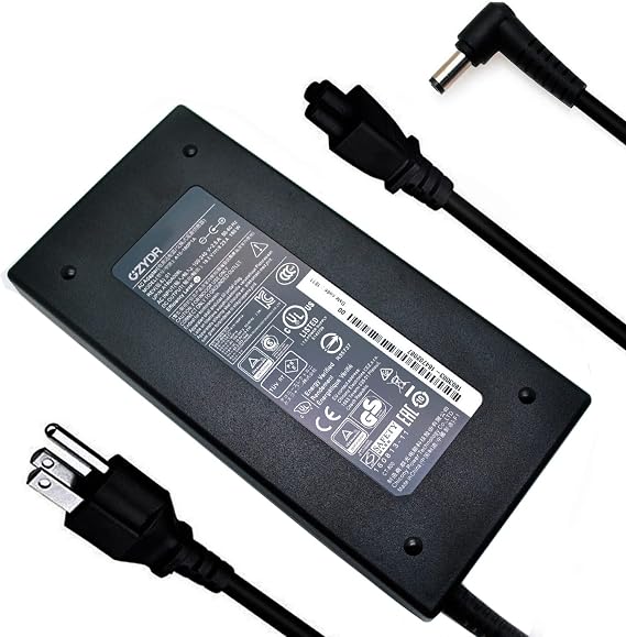 180W Laptop Charger for MSI Gaming Laptop Charger 19.5V 9.23A AC Adapter Power Supply Cord for MSI GF75 GF63 Thin Charger GS40 GS60 GS70 GS65 GS63 GS63VR GT60 GT70 GL62M GL72M for Chicony A15-180P1A