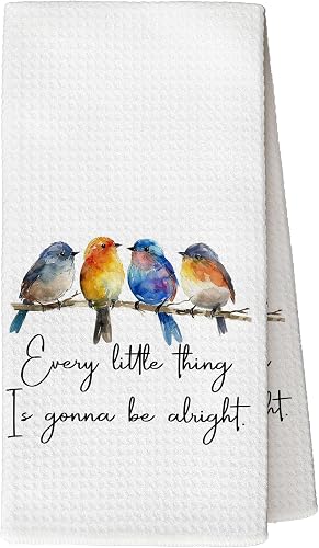 YLZlhb Bird Kitchen Towels: A Thoughtful Gift for Bird Lovers and Housewarmings