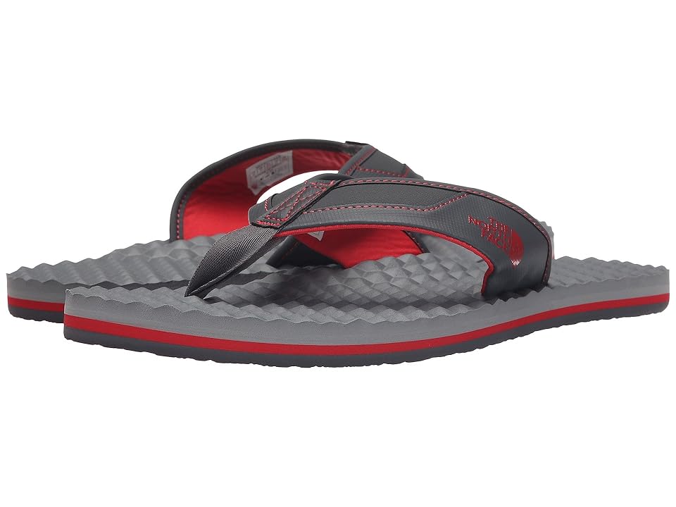 

The North Face Base Camp Plus Flip Flop (Dark Shadow Grey/TNF Red) Men's Sandals