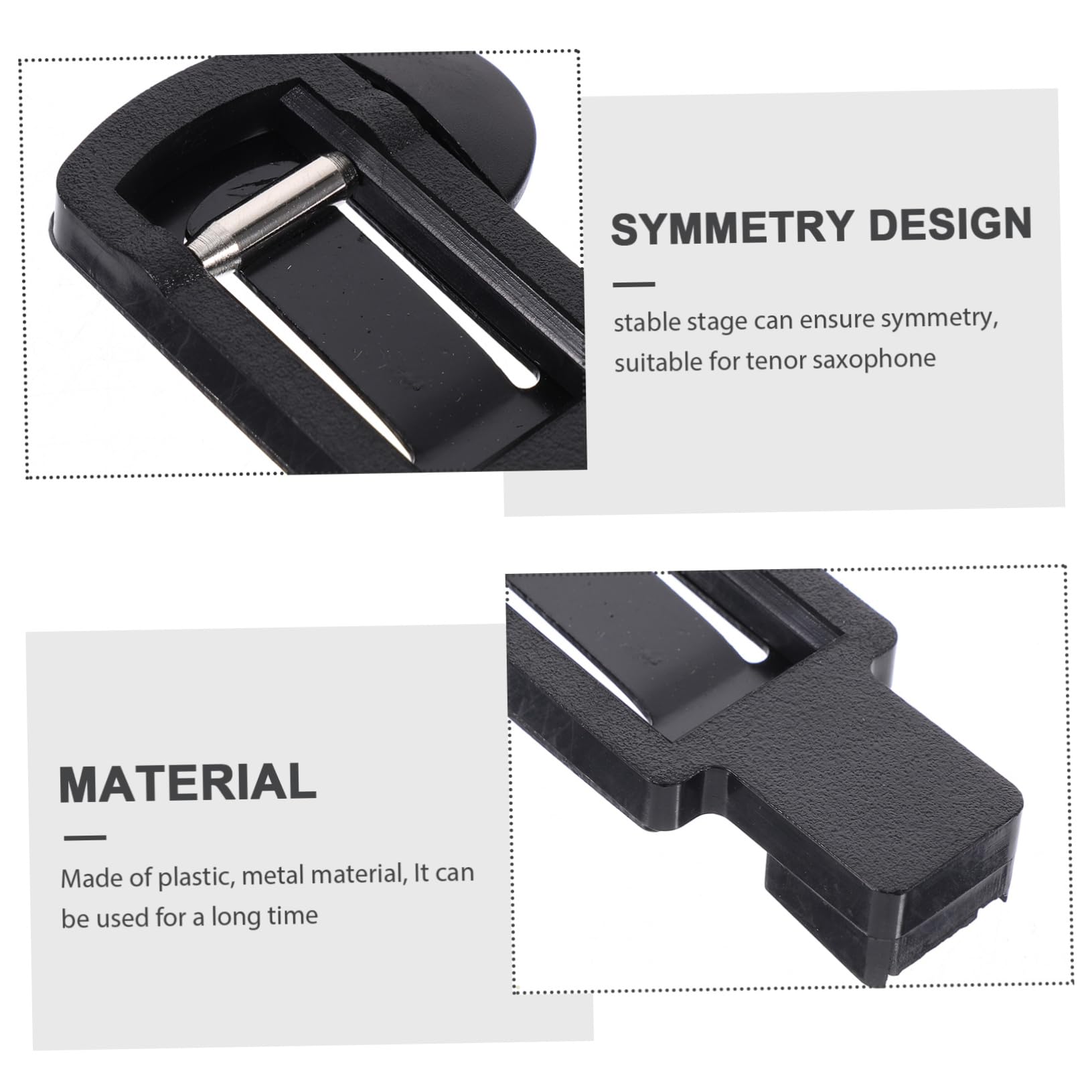 OFFSCH Tenor Sax Cutter Saxphone Tenor Trimmer Symmetry Stage Black Essential for Saxophone Players