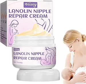 ULDIGI Brustschutz Für Stillende - 2 Stück Silikon Brustwarzen Schutz