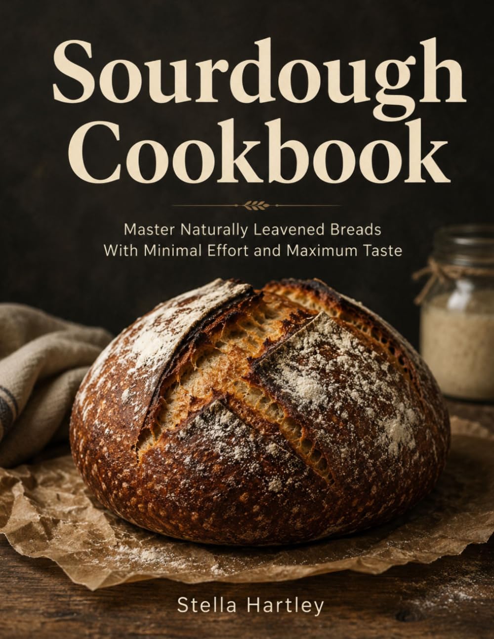 Sourdough Cookbook: Master Naturally Leavened Breads With Minimal Effort and Maximum Taste