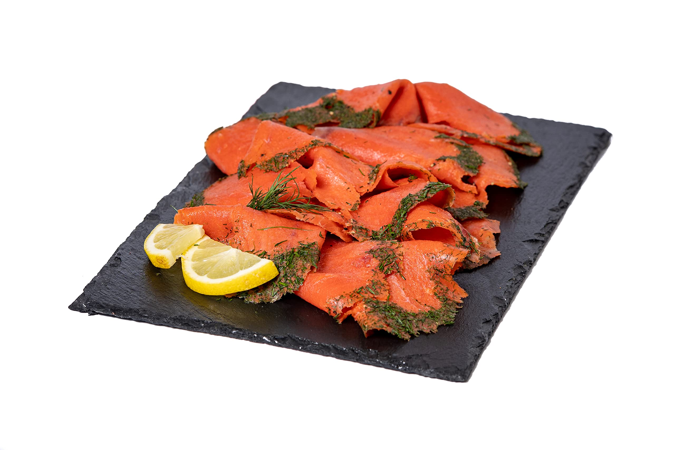 Sepehr Dad Graved Wildlachs Sockeye Alaska geschnitten Premium | Gebeizter Sokeye Lachs Salmon | 800g