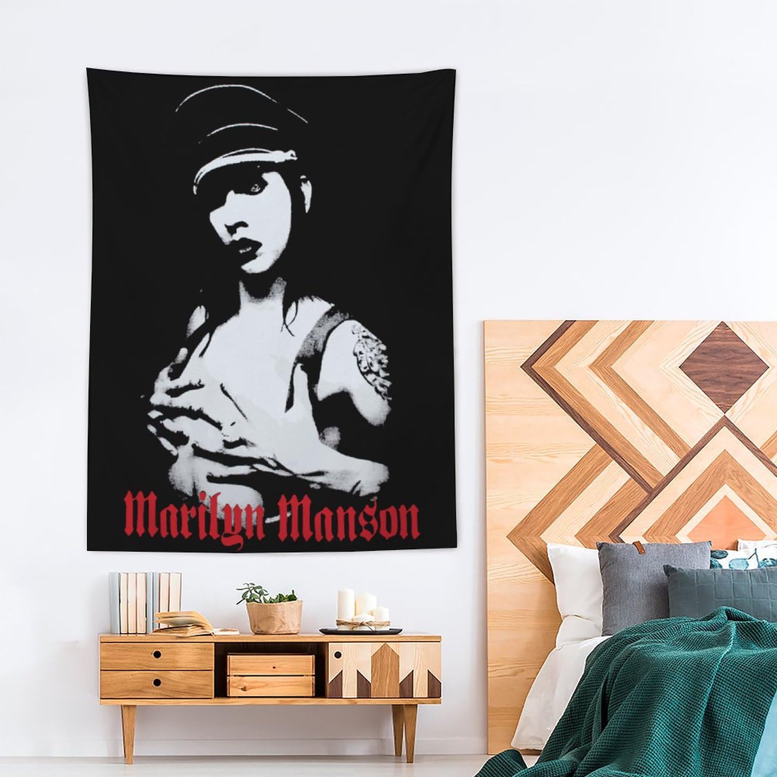 マリリンマンソン タペストリー Amazon.co.jp: MARILYN MANSON マリリン マンソン タペストリー