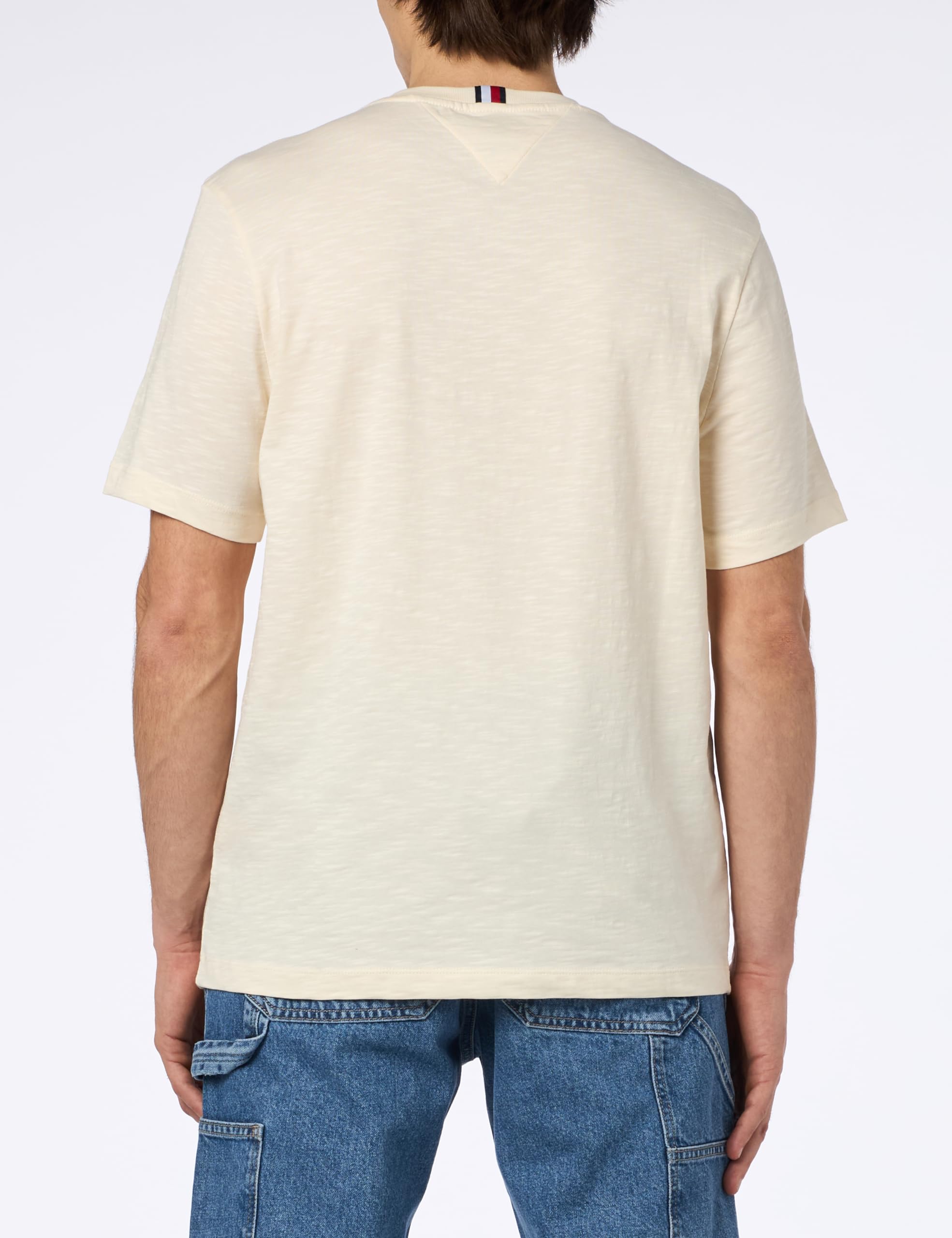 Tommy Hilfiger Hombre Camiseta Manga Corta Cuello Redondo