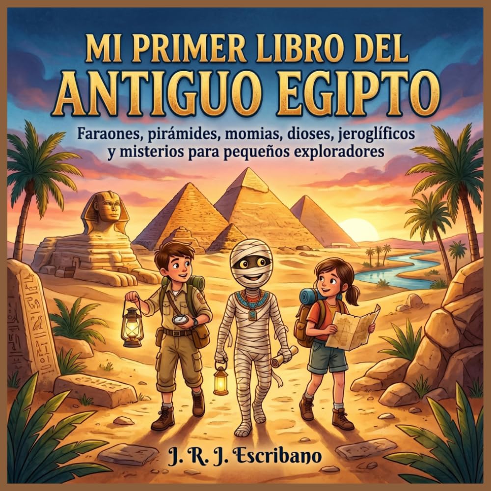 Mi Primer Libro del Antiguo Egipto: Faraones, pirámides, momias, dioses, jeroglíficos y misterios para pequeños grandes exploradores