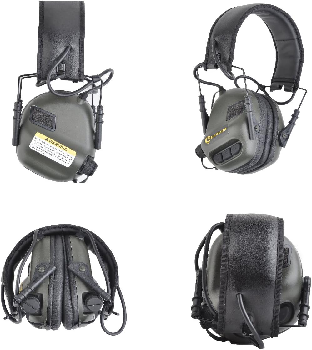 Sport Sound Amplification Gunshot Noise Canceling Hearing Protection Electronic Earmuff Earphone Desert M31