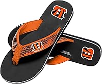 Vista 49 de FOCO Womens NFL Team Logo Sequin Strap Sandals Flip Flops