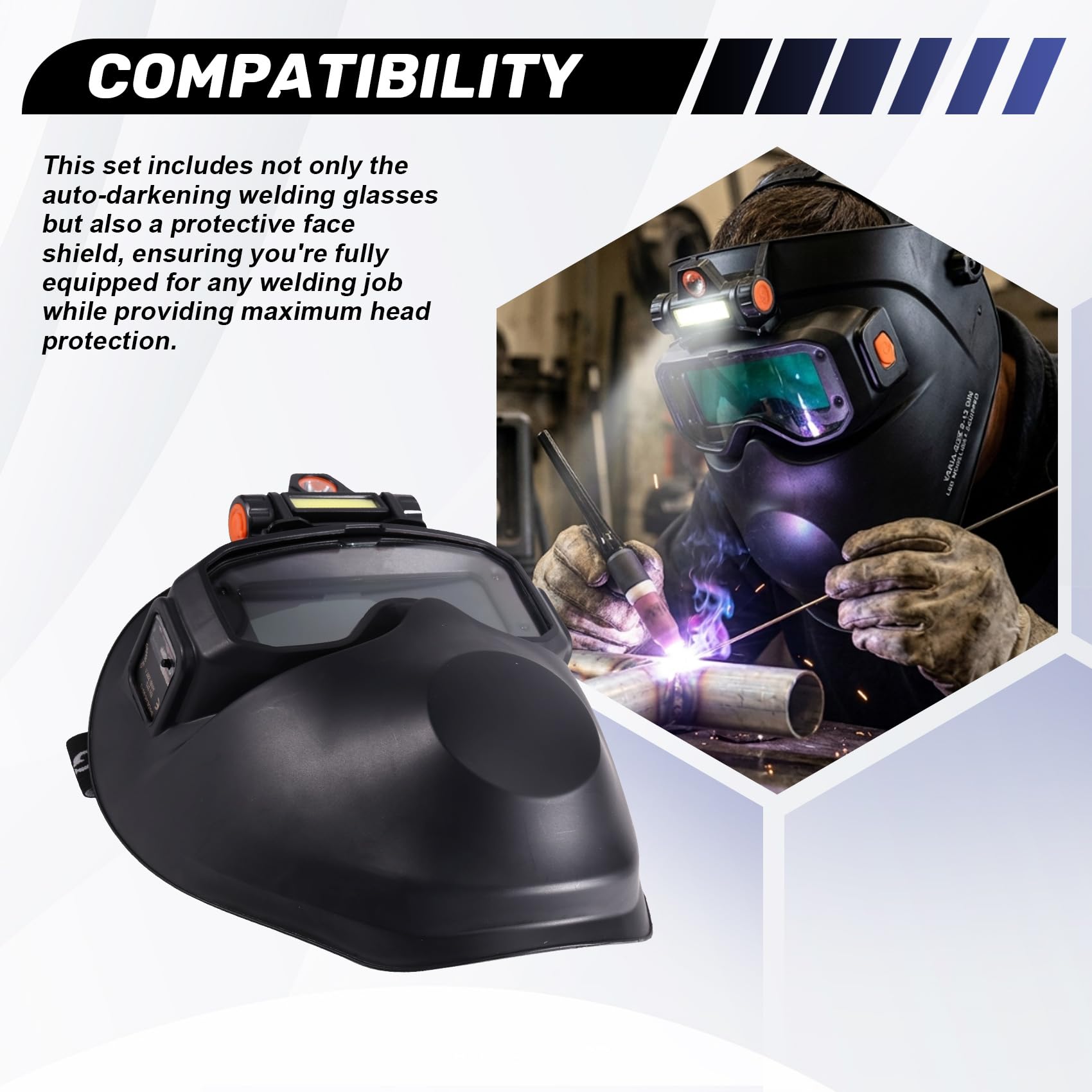 Casco Protección Pulido DIN9