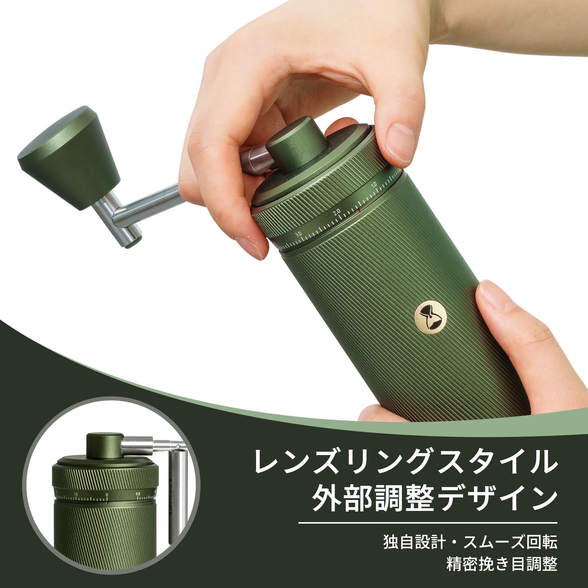 Amazon | TIMEMORE Chestnut S3 手挽きコーヒーミル タイムモア