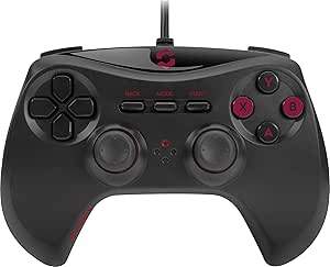 Speedlink STRIKE NX Gamepad - PC-Gaming-Controller mit USB-Anschluss, Xinput und DirectInput, schwarz