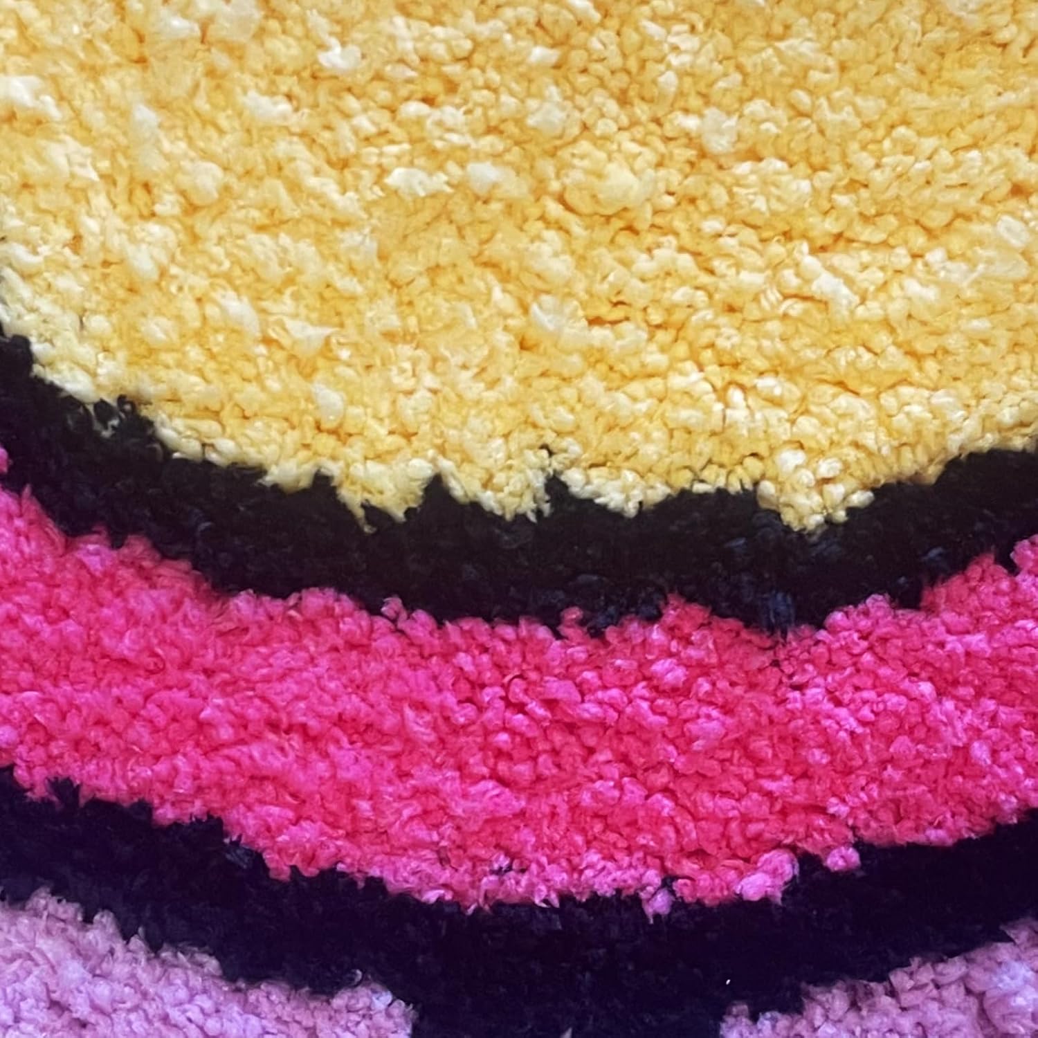 Cherry Bomb Rug - Cool Graphic Rugs for Bedroom Aesthetic, Super Soft Tuted Rug with Rubber Backing Washable