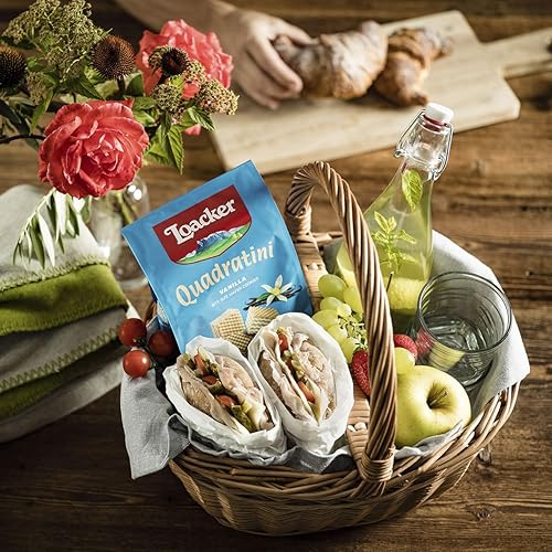 Miniatura 6 de Loacker Quadratini Galletas de oblea de vainilla, 8.82 onzas