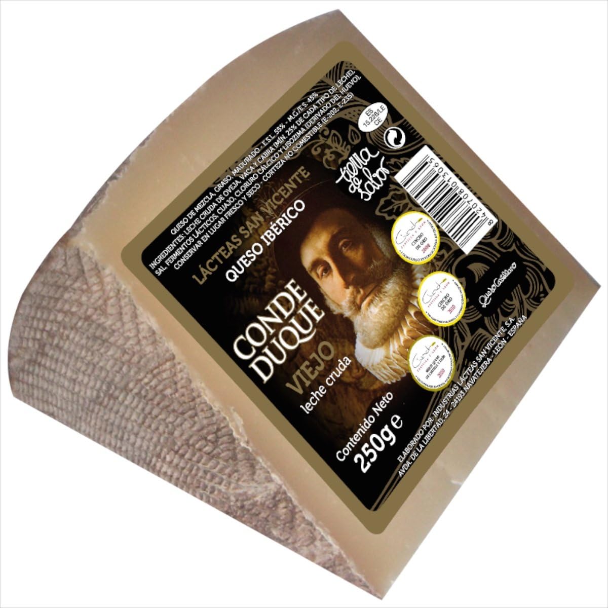 San Vicente Raw (Unpasteurised) Iberico Cheese 250 g Wedge