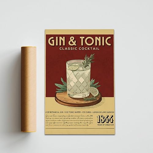 Miniatura 5 de Póster de cóctel con impresión de bar, arte de pared, lienzo vintage, vino, impresiones artísticas clásicas, impresión retro, accesorios de bar,