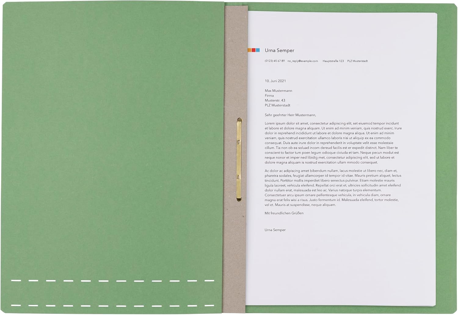 Elba 90421BL Suspension File Manila Cardboard Recycled Material 250 g/m² Commercial Binding and Slit Pack of 50 Blue Hanging Files, Manila Cardboard (Rc) 250G / M² Green image 5