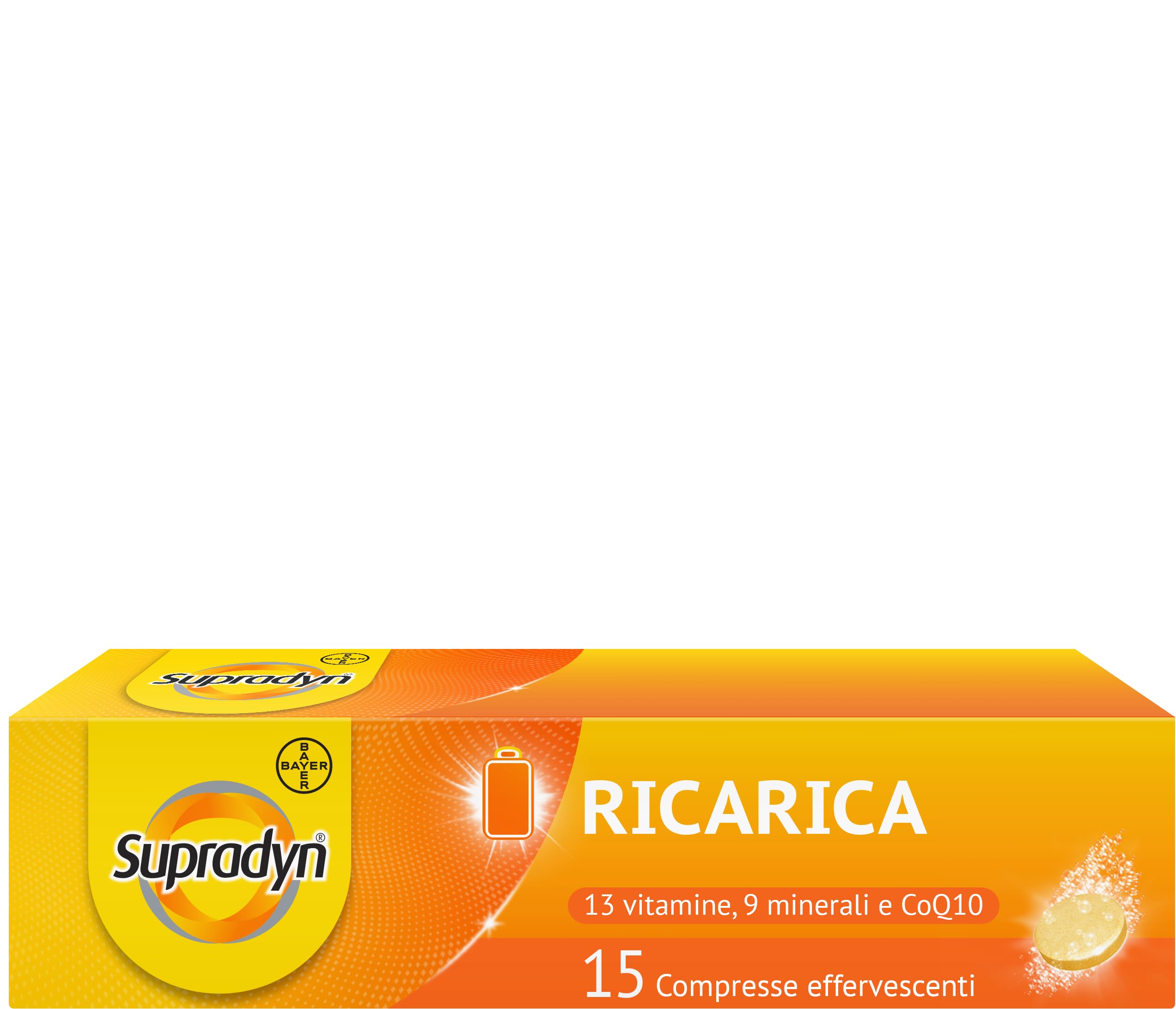 Supradyn ricarica 15 compresse effervescenti