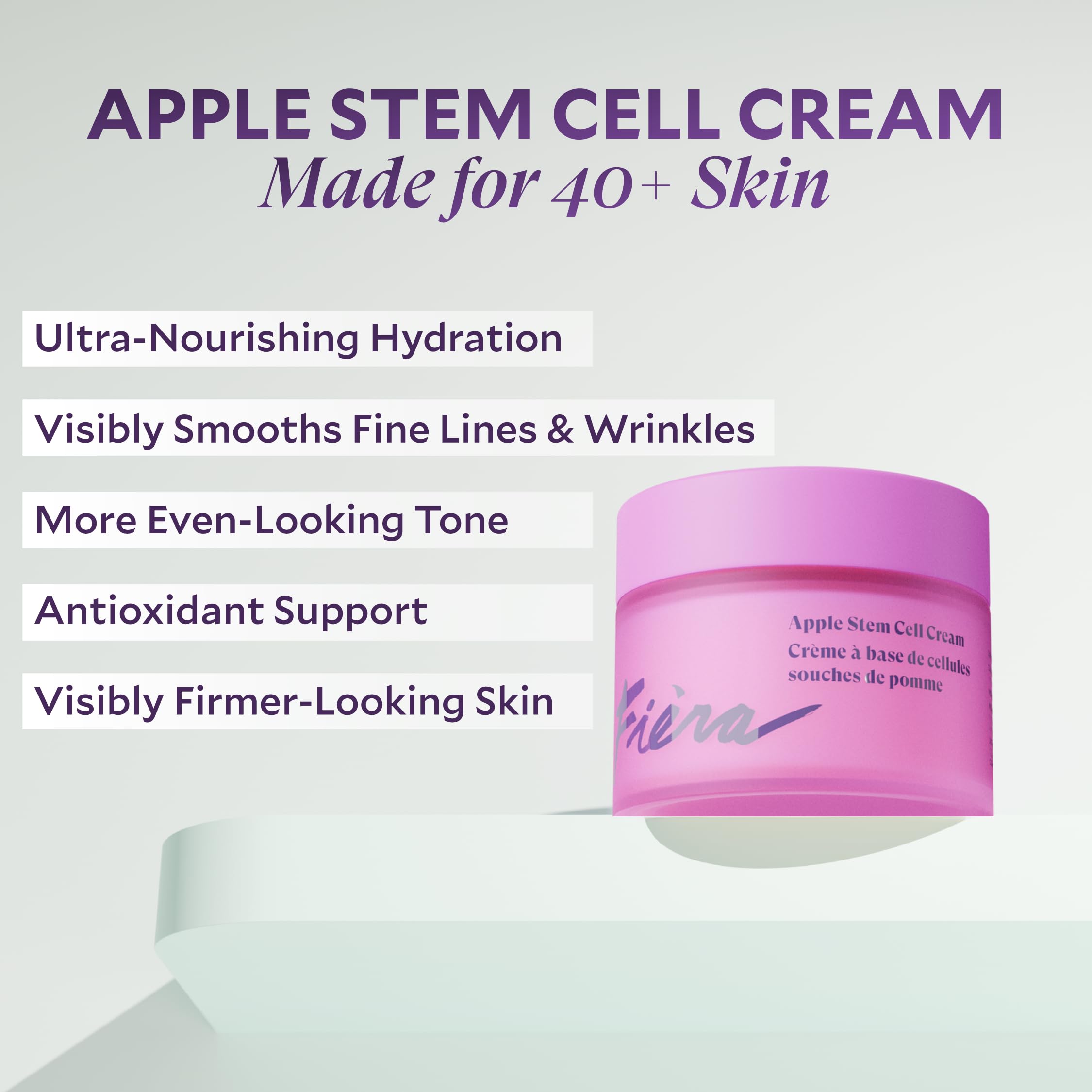 Amazon.com: FIÈRA 24-Hour Rejuvenating Face Cream with Apple Stem