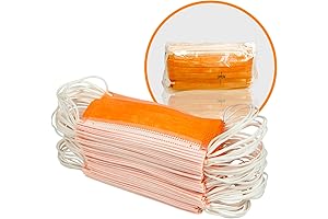 MASKT-04O-A iMask 4-Ply Disposable Orange Face Mask